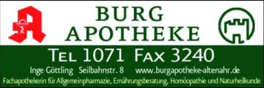 Burgapotheke Altenahr Logo