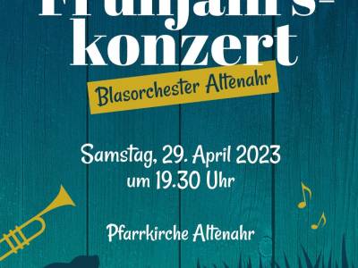 Frühjahrskonzert des Blasorchester Altenahr am 29. April 2023