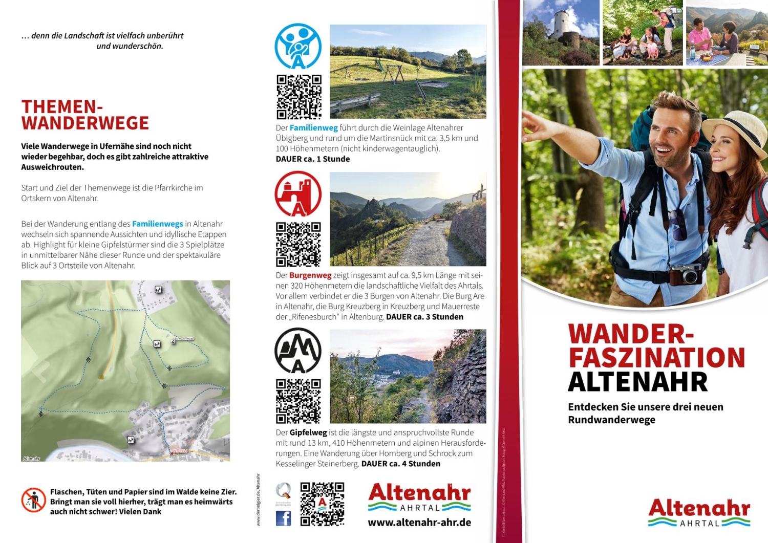 Wanderfaszination Altenahr - 3 neue Themenwanderwege