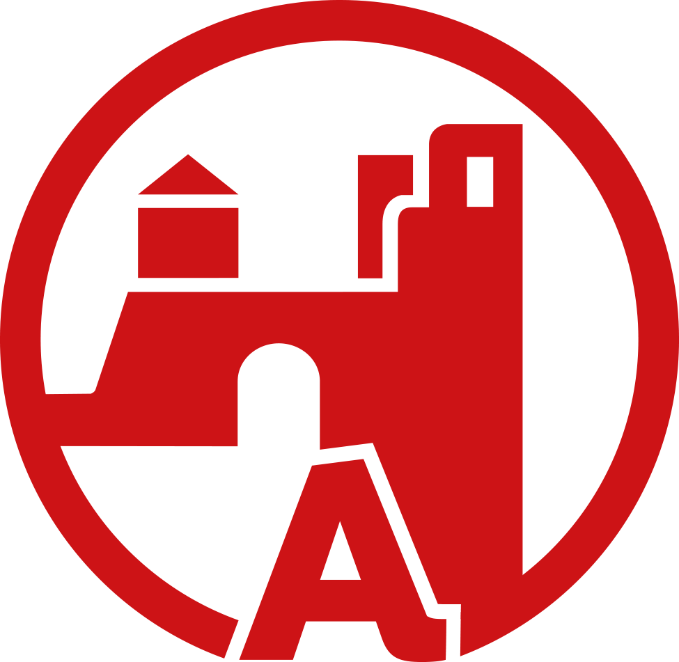 PI_AL_WanderW_Burg_rot Rotes Icon für den Burgenweg